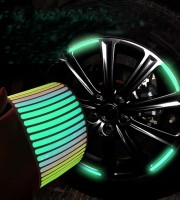 Car wheel multicolor sticker (40 piece)