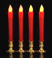 4 Pcs Digital Candle