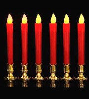 6 Pcs Digital Candle